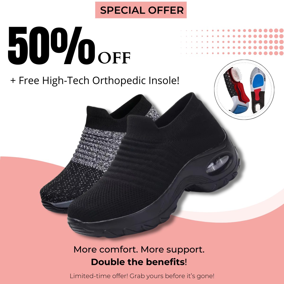 HealOrtho | OrthoWalk - 50% OFF + FREE ORTHOPEDIC INSOLE